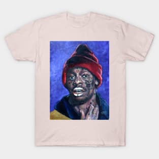 Lil' Dave X | Dave Chappelle Parody Oil Painting Portrait | tyrone biggums | Famous Comedian Pop Art T-Shirt